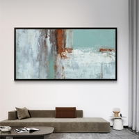 תמונת קיר הדפסה חלקה לא תבליט בעיצוב רגוע ואלגנטי