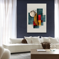 תמונת קנבס גדולה לעיצוב סלון מודרני מבית תכשיט לבית