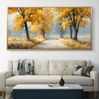 תמונת קנבס לסלון/חדר שינה | שביל הזהב | דגם - CR8855