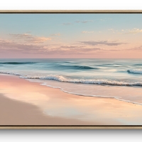 תמונת נוף ים יוקרתית לסלון בעיצוב מרגיע