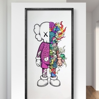 תמונת קנבס לאורך KAWS 