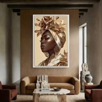 תמונת קנבס בעיצוב פורטרט נשי עוצמתי