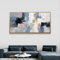 תמונת קיר הדפסה חלקה לא תבליט בעיצוב רגוע ואלגנטי