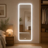 מראת הילה לומינה עם תאורת LED