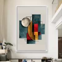 תמונת קנבס גדולה לעיצוב סלון מודרני מבית תכשיט לבית