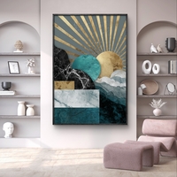 Alt Text: Canvas wall art 