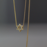 שרשרת תליון מגן דוד קטן