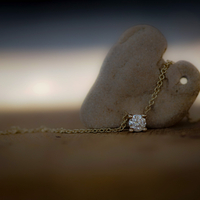 שרשרת יהלום צף מעבדה