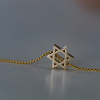 שרשרת תליון מגן דוד קטן