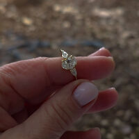 טבעת אמה יהלומי מעבדה