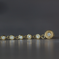 עגיל spira drop יהלומים לבנים