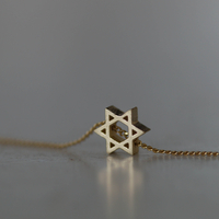 צמיד זהב מגן דוד קטן