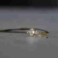 טבעת אמה יהלומי מעבדה