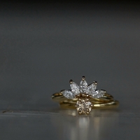 טבעת Galia יהלומי מעבדה