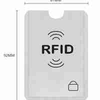 מגן RFID לכרטיסי אשראי - חוסם אות תשלום אלחוטי (משלוח חינם*)