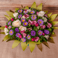 Flowers in hat box - 