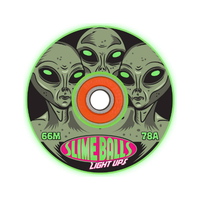 Slime Balls - גלגלים לסקייטבורד 78A בגודל 66MM