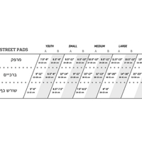 Protec - ערכת 3 זוגות מיגון לנוער/מבוגרים