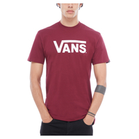 Vans - טי שירט לוגו קלאסית בבורדו