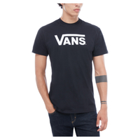 Vans - טי שירט לוגו קלאסית בשחור