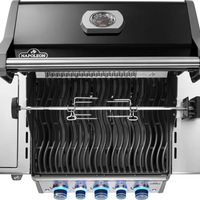 Napoleon Rogue PRO-S 425 RSIB – גריל גז יוקרתי עם מבער אחורי וכירת צד אינפרה אדום