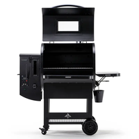 🔥 Green Mountain Grills LEDGE PRIME 2.0 – מעשנת פלט חכמה עם Wi-Fi, שני פרובים ו־AshVac