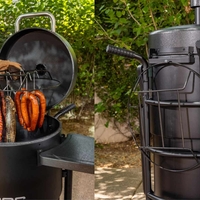 Champion Barrel Smoker גריל/מעשנה על פחמים