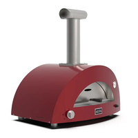 ALFA MODERNO 2 Pizze אדום – טאבון גז איטלקי לשתי פיצות | עד 500°C