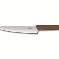 סכין שף Victorinox Swiss Modern ידית עץ אגוז 22/15 ס