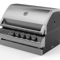 גריל גז Built-In טורבו עלית 5 | Ziegler & Brown Turbo Elite 5 BI עם 5 מבערי אינפרא אדום