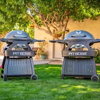 גריל גז 2 מבערים עם עגלה - SPORTSMAN 2 GRILL WITH CART