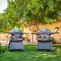 גריל גז 2 מבערים עם עגלה - SPORTSMAN 2 GRILL WITH CART