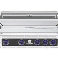 גריל גז בנוי Beefmaster Deluxe 4 Built-In | 4 מבערי Quad, רוטיסרי ואינפרא אדום