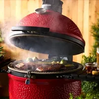 🔥 Kamado Joe Classic Joe II – גריל קמאדו קרמי 18 אינץ' עם Divide & Conquer®, Air Lift™ ו־Kontrol Tower®