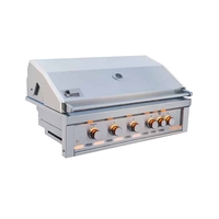 CAESAR GRILL JULIUS 5 BUILT IN גריל גז בילט אין מנירוסטה 304 עם מבער אינפרא אדום