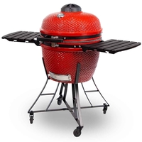 Kamado XL K24 Red/black - מעשנת קמאדו