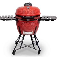 Kamado XL K24 Red/black - מעשנת קמאדו