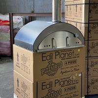 טאבון גז PIZZAIOLO – טאבון איטלקי מקצועי עם אבן Lava Stone ותא אפייה גדול
