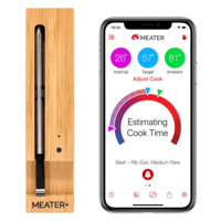 מדחום אלחוטי MEATER+ – מד חום חכם לבשר, גריל, מעשנה וטאבון