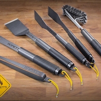 BBQ 4pcs Set Boretti סט כלים מסיבי לגריל