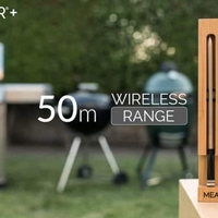 מדחום אלחוטי MEATER+ – מד חום חכם לבשר, גריל, מעשנה וטאבון