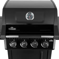 גריל גז Napoleon Freestyle PRO 425 IL עם כירת אינפרא אדום SIZZLE ZONE™ – שחור | 4 מבערים