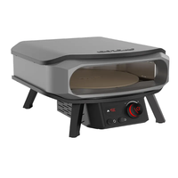 COZZE טאבון חשמלי 17 אינץ' PREMIUM עם אבן מסתובבת – עד 450°C