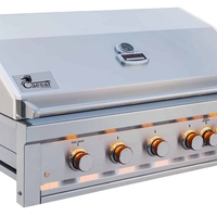 CAESAR GRILL JULIUS 5 BUILT IN גריל גז בילט אין מנירוסטה 304 עם מבער אינפרא אדום