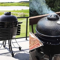 Kamado XL K24 Red/black - מעשנת קמאדו