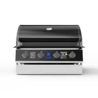 גריל גז בנוי Beefmaster Classic 4 Built-In | 4 מבערים למטבח חוץ