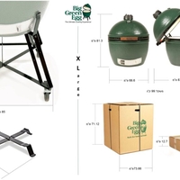 Big Green Egg XLarge | גריל קרמי Kamado מקצועי BGE