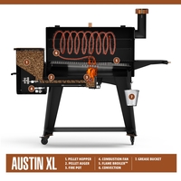 PIT BOSS Austin XL Onyx – מעשנת וגריל פלט מקצועי