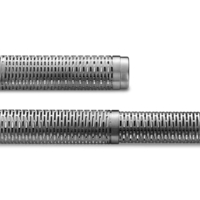 Smoke Tube Oval 7-12 צינור עישון טלסקופי לשבבי עץ-אובלי