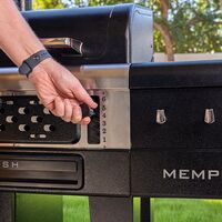 MEMPHIS ULTIMATE 2.0 - גריל גז +פחם +מעשנה חשמלית